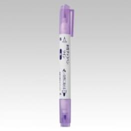 水性チャコペンツイン<紫　細・太>【クロバー】