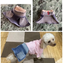 スカート サロペット Millacra 愛犬のための犬服 ペット服の型紙通販 作り方 教室 Milla Milla