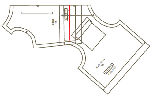 カバーオール型紙の補正方法 愛犬のための犬服 ペット服の型紙通販 作り方 教室 Milla Milla