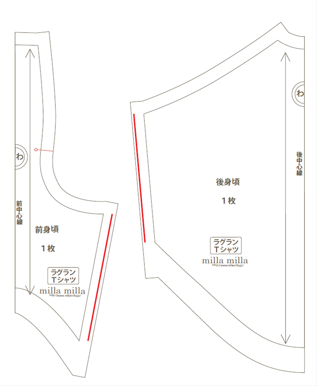 トレーナー 3wayパーカー型紙の補正方法 愛犬のための犬服 ペット服の型紙通販 作り方 教室 Milla Milla