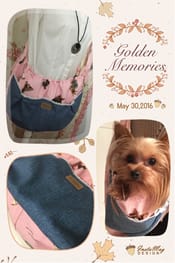 ドッグスリング 愛犬のための犬服 ペット服の型紙通販 作り方 教室 Milla Milla