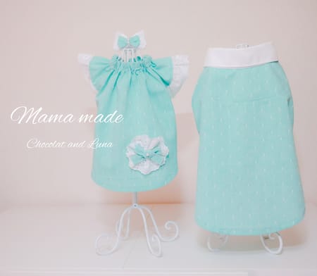 C L Mamaさんのスモック チュニック作品 愛犬のための犬服 ペット服の型紙通販 作り方 教室 Milla Milla