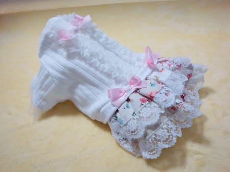 かさたんさんのリボンワンピース作品 愛犬のための犬服 ペット服の型紙通販 作り方 教室 Milla Milla