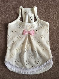 キャミソール Millacra 愛犬のための犬服 ペット服の型紙通販 作り方 教室 Milla Milla キャミソール Millacra 愛犬のための犬服 ペット服の型紙通販 作り方 教室 Milla Milla