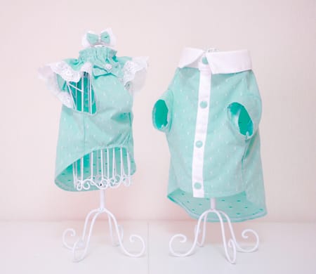 C L Mamaさんのスモック チュニック作品 愛犬のための犬服 ペット服の型紙通販 作り方 教室 Milla Milla