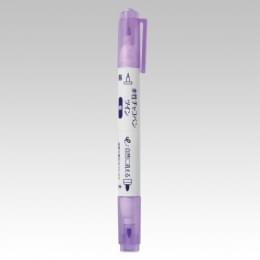 水性チャコペンツイン<紫　細・太>【クロバー】